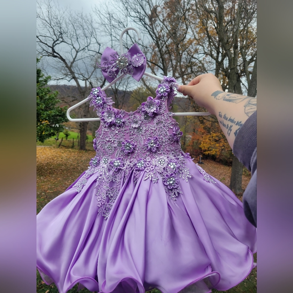 Custom made pageant dress